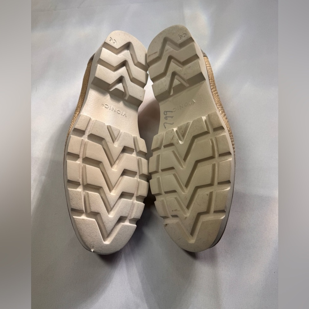 Vionic Raffia Platform Loafers Wide Width 10 - Picture 10 of 10
